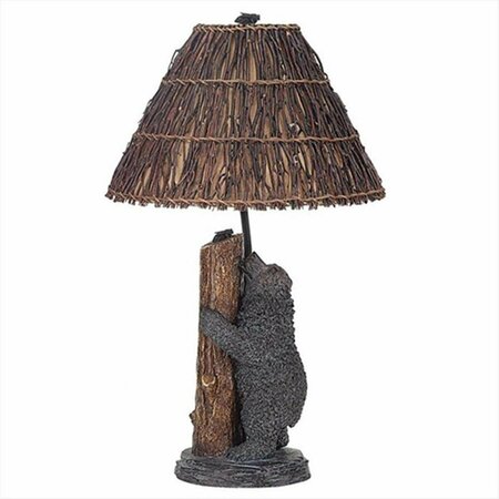 RADIANT 150 W Resin Bear And Honey Bee Table Lamp RA205219